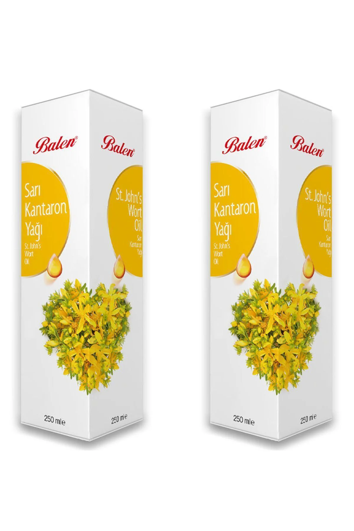 Sarı Kantaron Yağı (MASERASYON) 250 ml 2 Adet