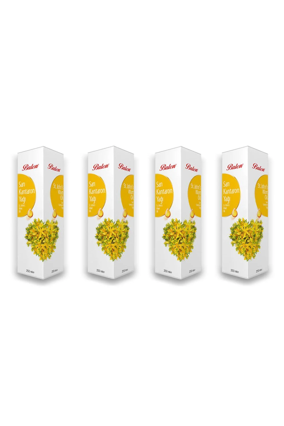 Sarı Kantaron Yağı (MASERASYON) 250 ml 4 Adet