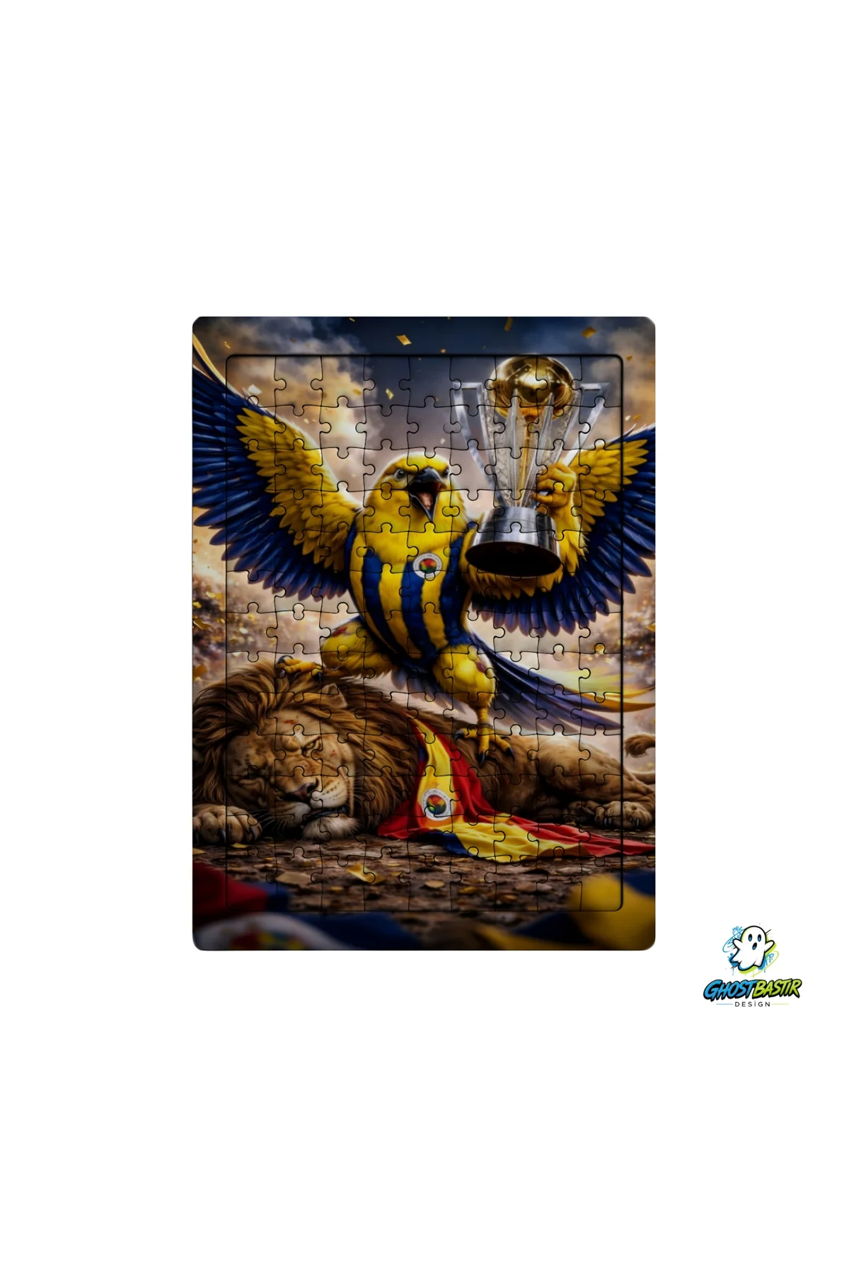 Fenerbahçe 99 Parça Ayaklı Puzzle – Dekoratif Çocuk Yapbozu 01