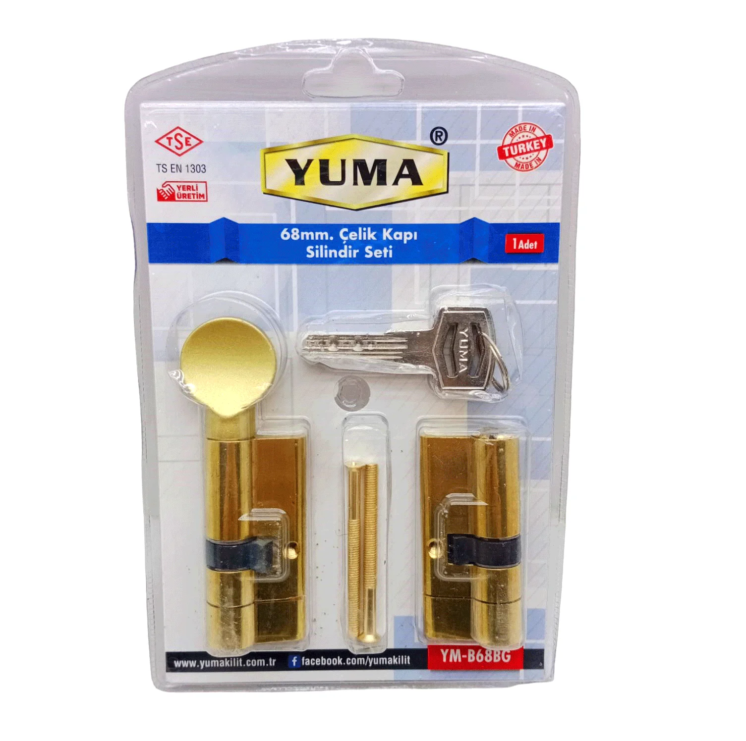 Sarı Mandallı Çelik Kapı Barel Set 68m Bx40 Fiyatı, Yorumları ve Özellikleri