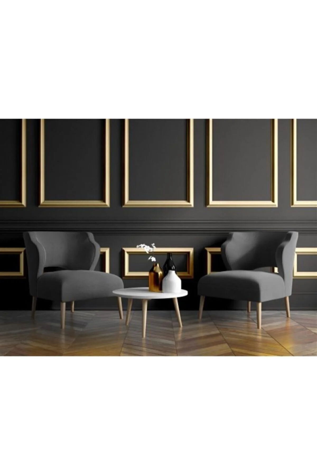 Sarı Minella01 Duvar Çıtası Kendinden Yapışkanlı Stropiyer 4cm 10