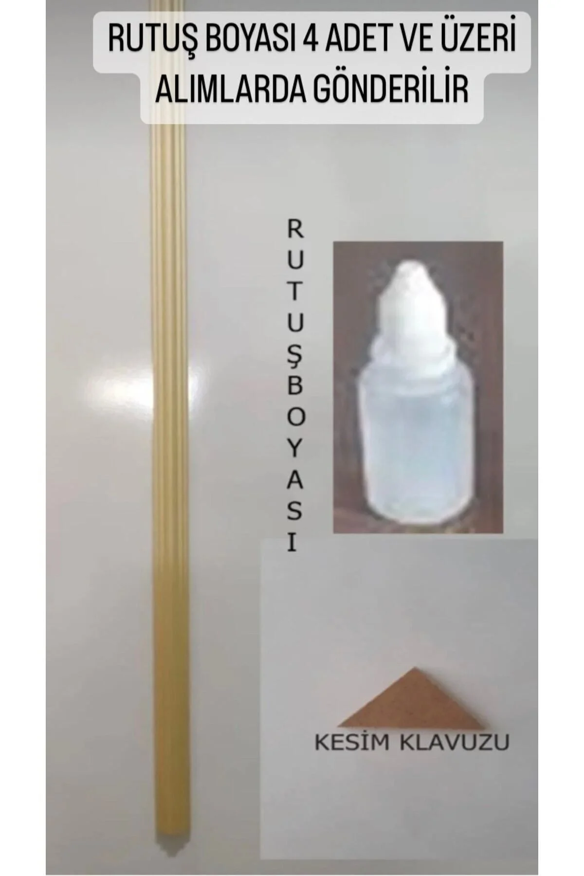 Sarı Minella01 Duvar Çıtası Kendinden Yapışkanlı Stropiyer 4cm 10