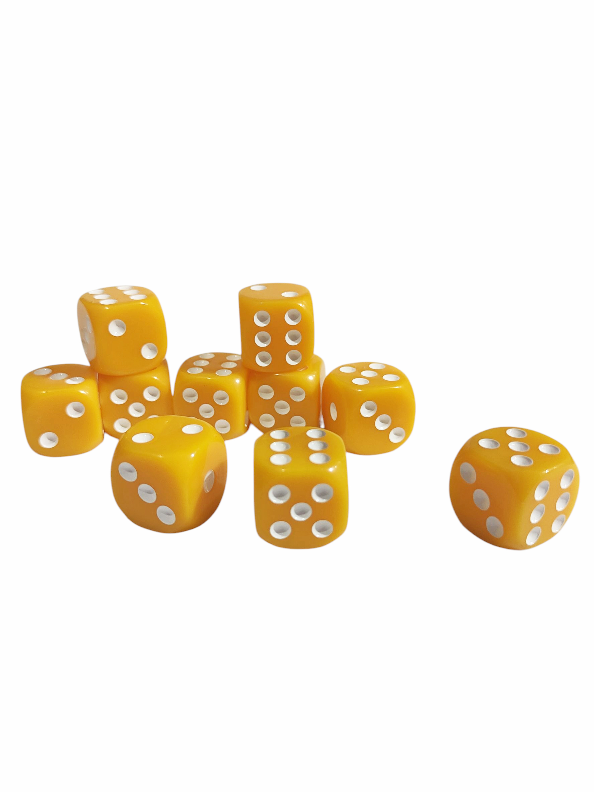 Limmy Sari Okey Zari Renkli Masa Oyunlari Zari - 4 Adet