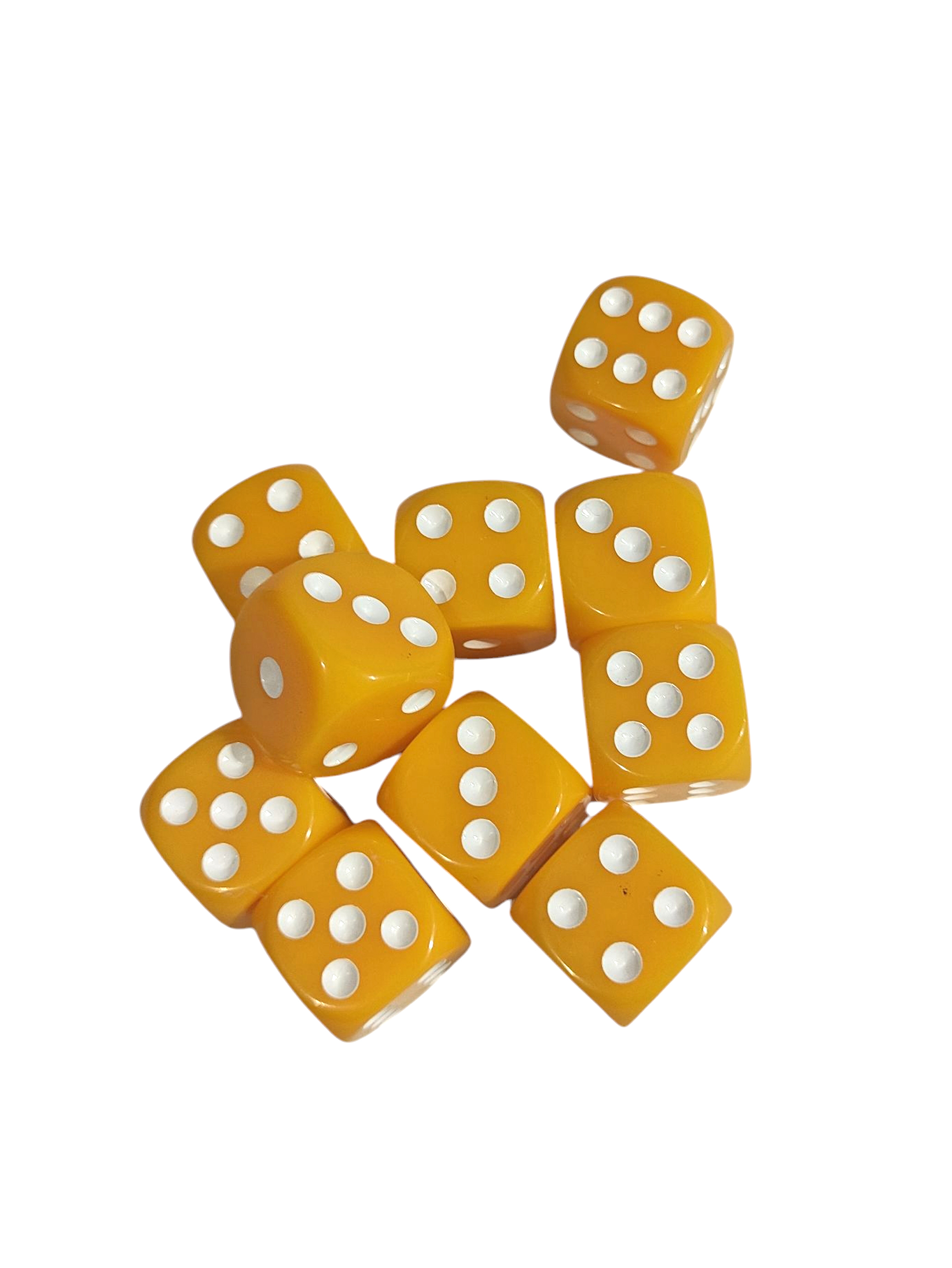 Limmy Sari Okey Zari Renkli Masa Oyunlari Zari - 2 Adet