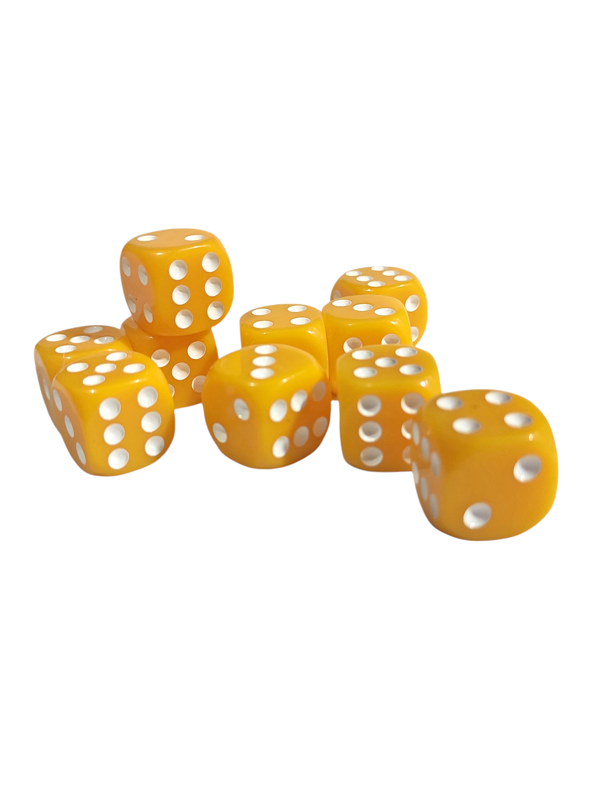 Limmy Sari Okey Zari Renkli Masa Oyunlari Zari - 4 Adet