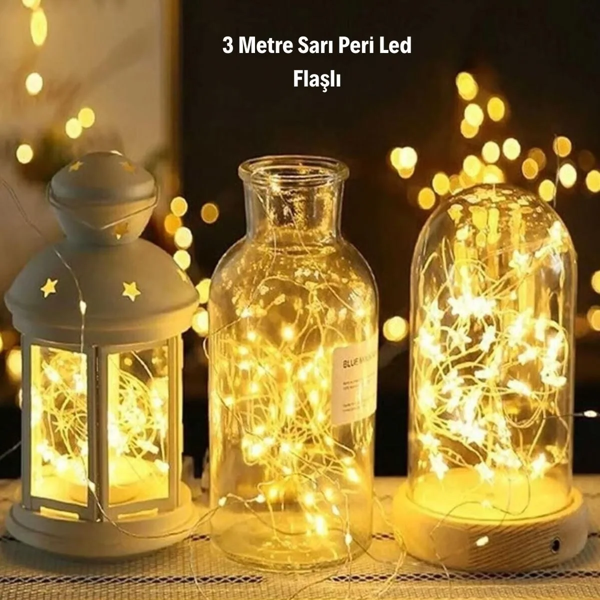 Sarı Peri Led Flaşlı Işık – 3 Metre Dekoratif Oda Ve Organizasyon Aydınlatması Bx40 Fiyatı, Yorumları ve Özellikleri