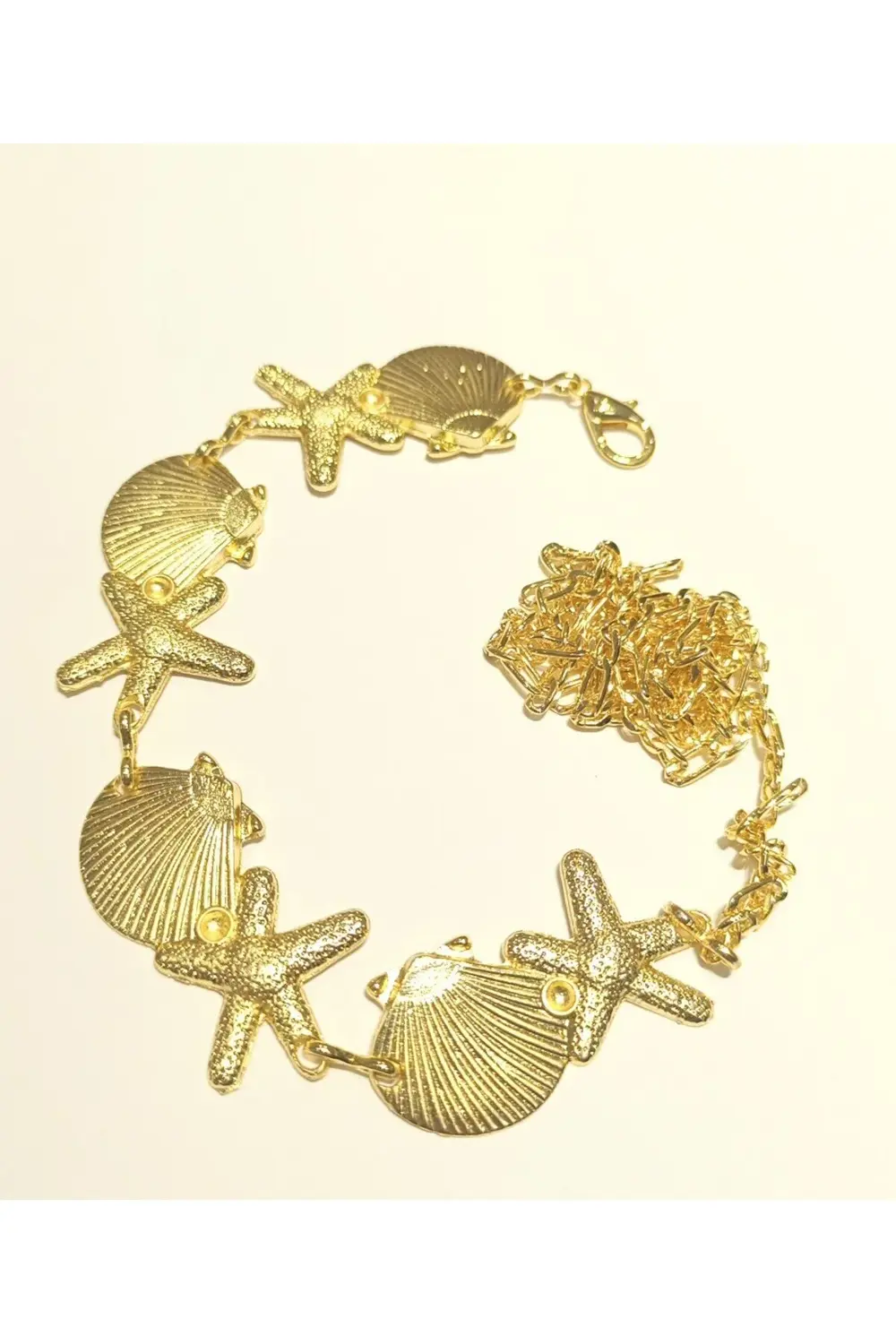 Sarı Renk Altın Görünümlü Figürlü Bel Zinciri