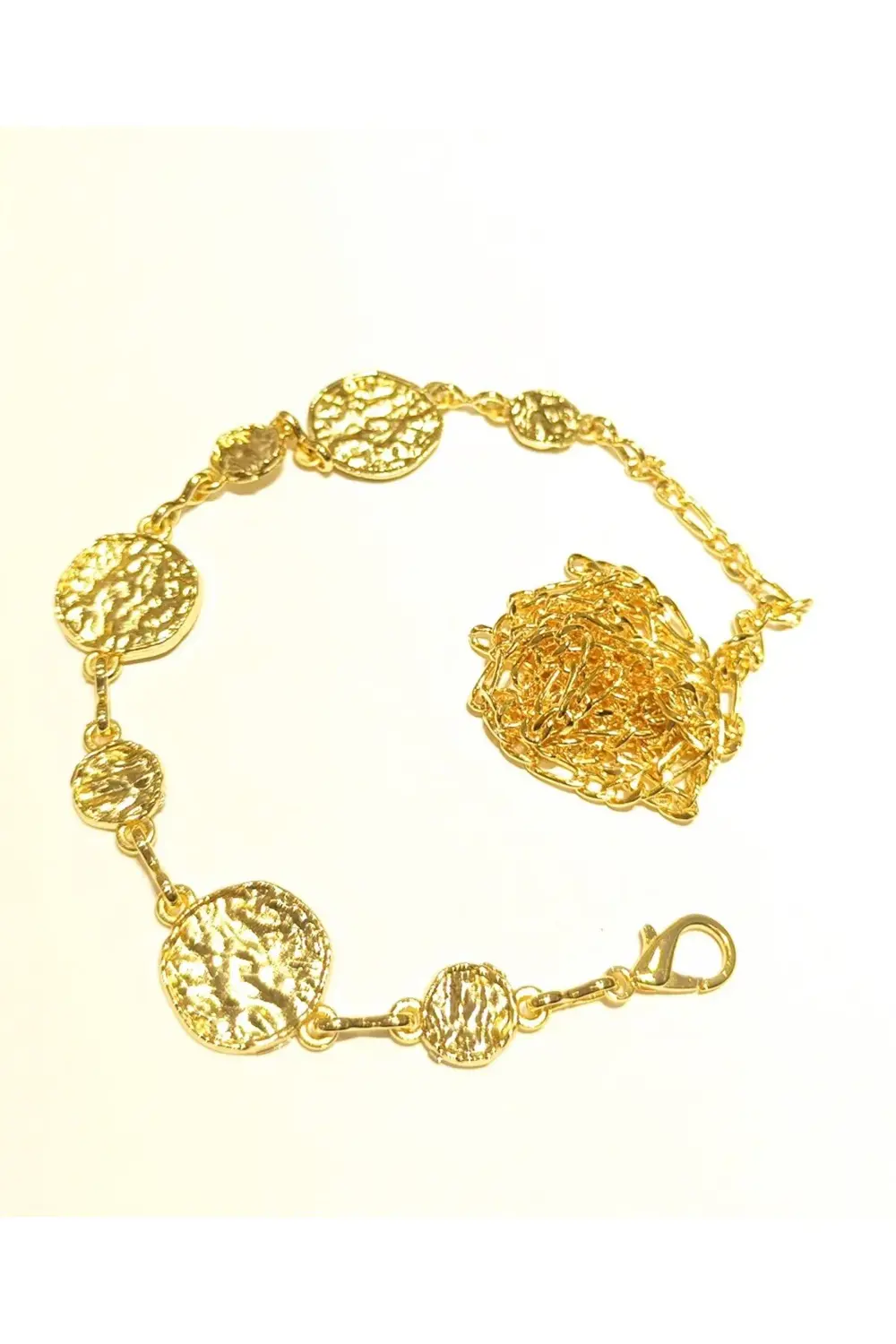 Sarı Renk Altın Görünümlü Figürlü Bel Zinciri