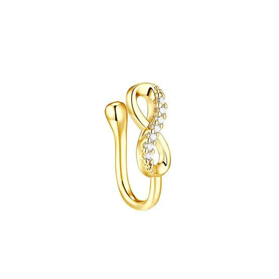 Sarı  Renk Sıkıştırmalı Burun Kulak Piercıng