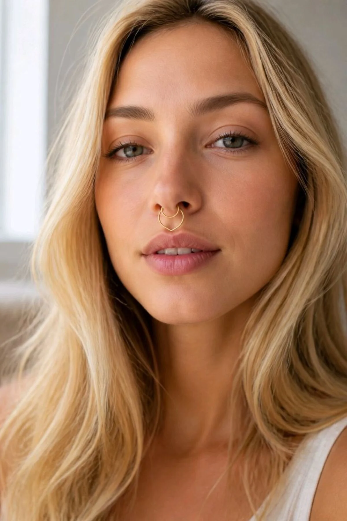 Sarı Renk Sıkıştırmalı Burun Kulak Piercıng Sarı Renk Sıkıştırmalı Burun Kulak Piercıng