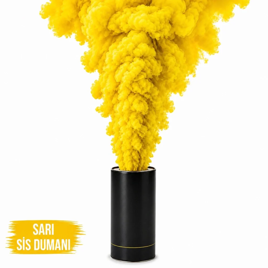 Sarı Renk Sis Bombası Sarı Duman 1 Adet Sarı Renk Sis Bombası Sarı Duman 1 Adet