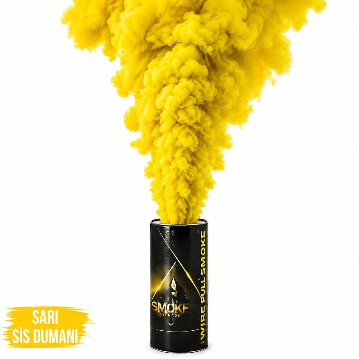 Sarı Renk Sis Bombası Sarı Duman 1 Adet Sarı Renk Sis Bombası Sarı Duman 1 Adet
