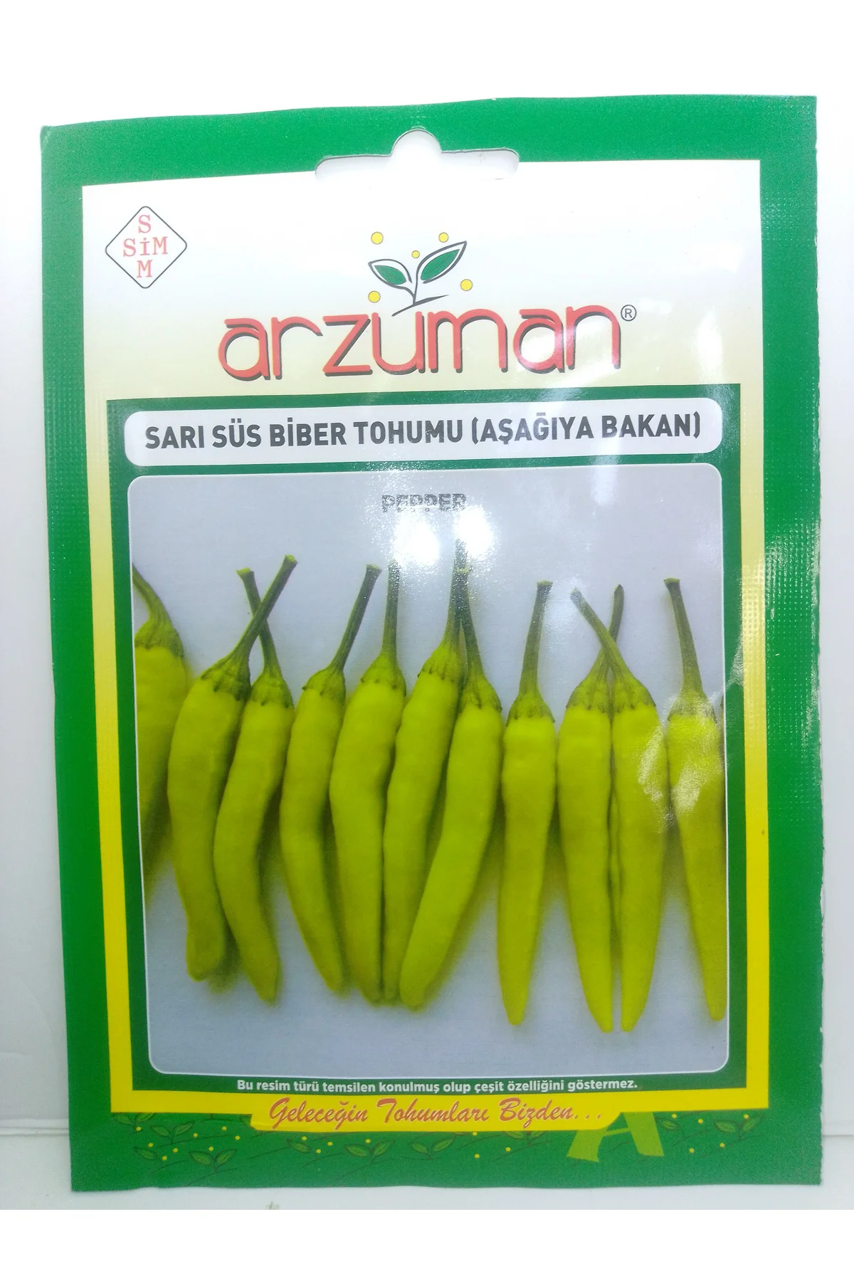 Sarı Süs Biberi Tohumu