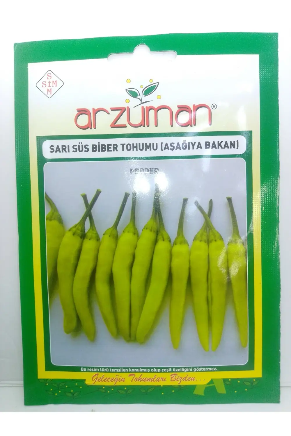 Sarı Süs Biberi Tohumu