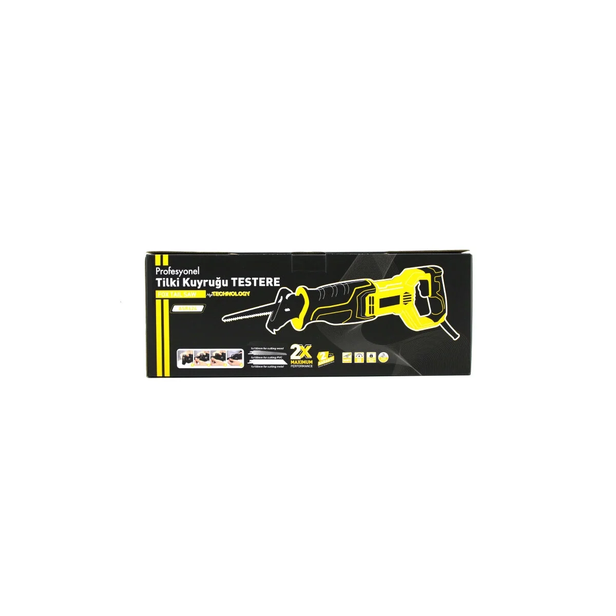 Sarı Tilki Kuyruğu Elektrikli Testere 230v 0-2800 Rpm Asr-624 Bx40 Fiyatı, Yorumları ve Özellikleri