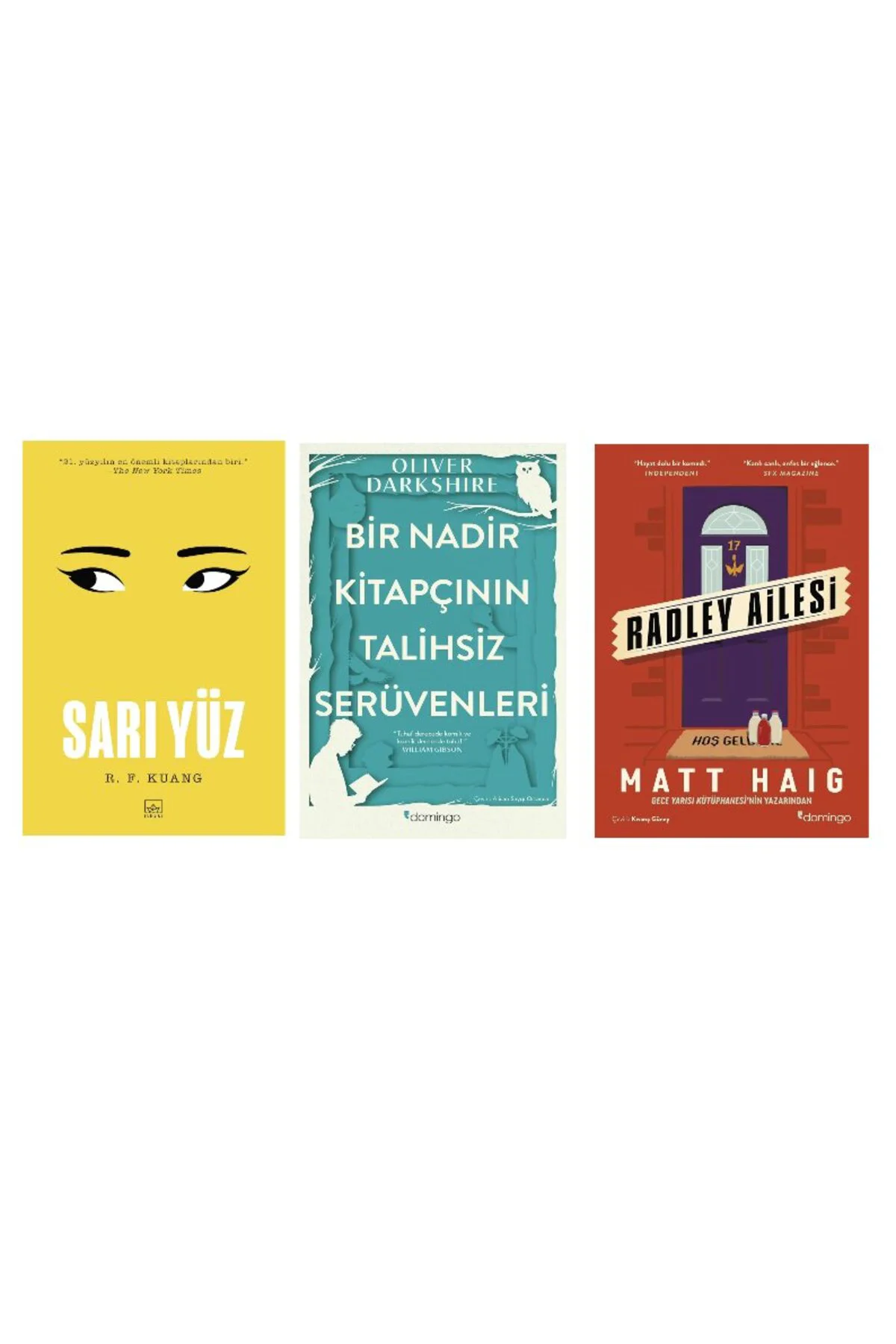 sari yuz + bir nadir kitapcinin talihsiz seruvenleri+radly ailesi=(3kitap) Fiyatı, Yorumları ve Özellikleri