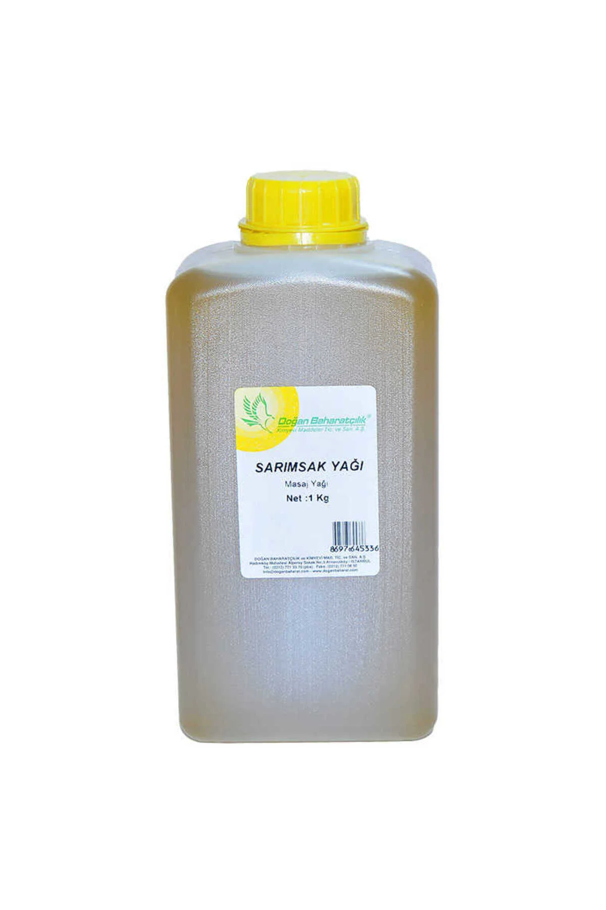 Sarımsak Yağı Pet Bidon 1000 Gr