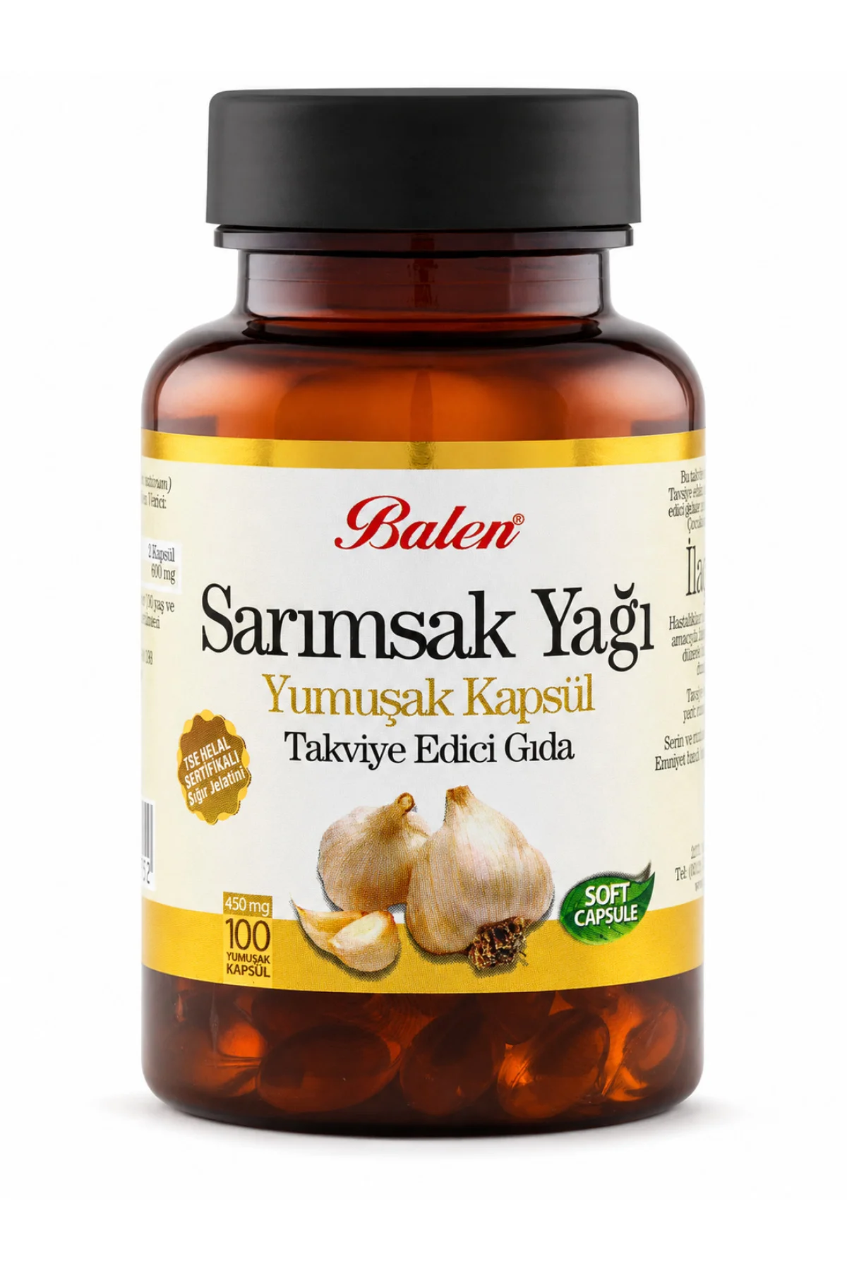 Sarımsak Yağı Yumuşak Kapsül