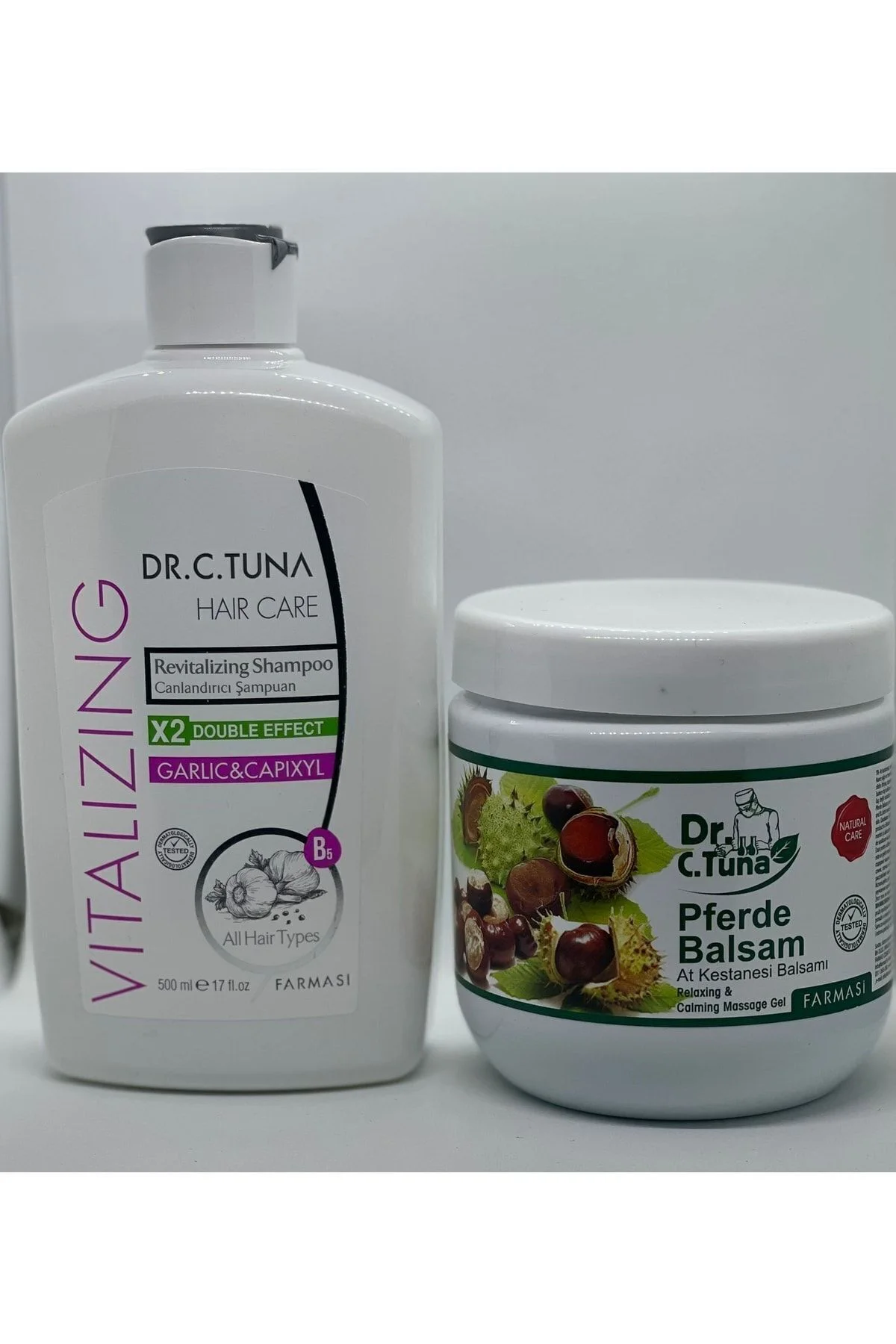 Sarımsaklı Şampuan 500 Ml + At Kestanesi Kremi Josephglobal