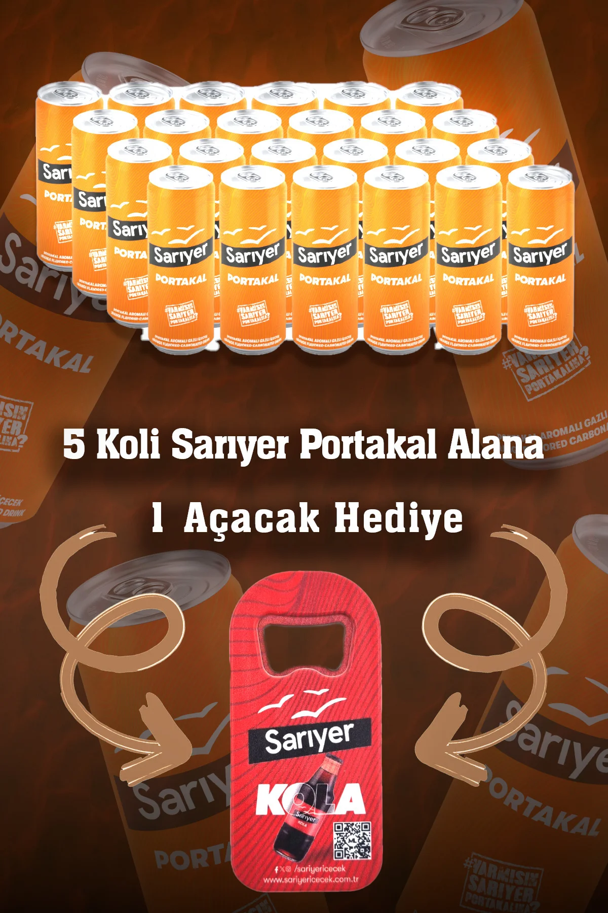 SARIYERPortakal 330 ml X 24'lü