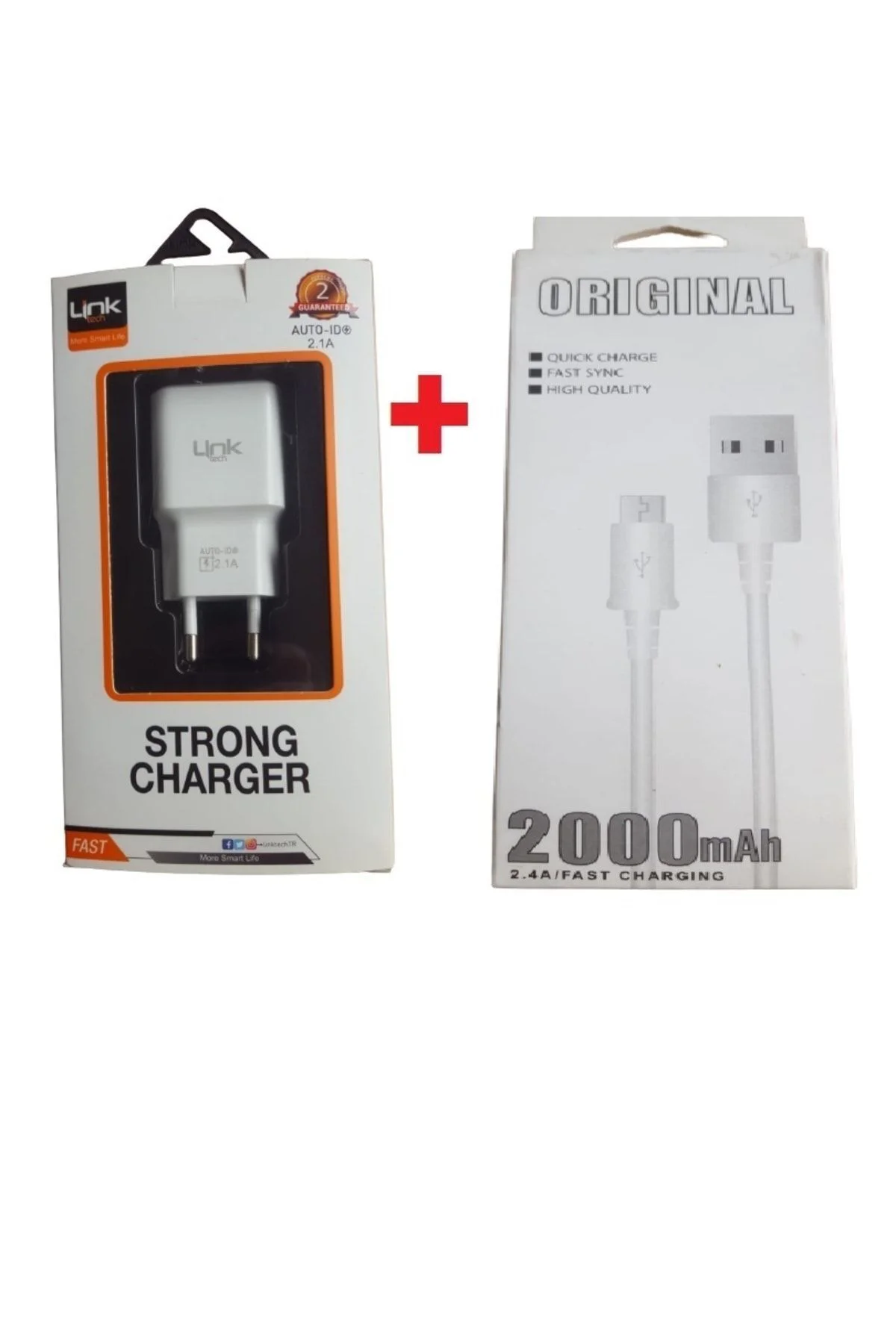 Şarj Adaptörü 2.1a Şarj Adaptörü Ve Sunix Sc-29 Usb-c To Type-c Ş