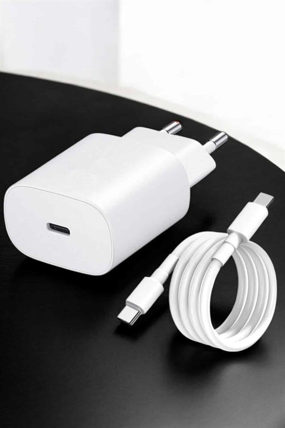 Şarj Aleti İOS 15/15 Pro Max Uyumlu Şarj Adaptörü ve Kablosu - Li