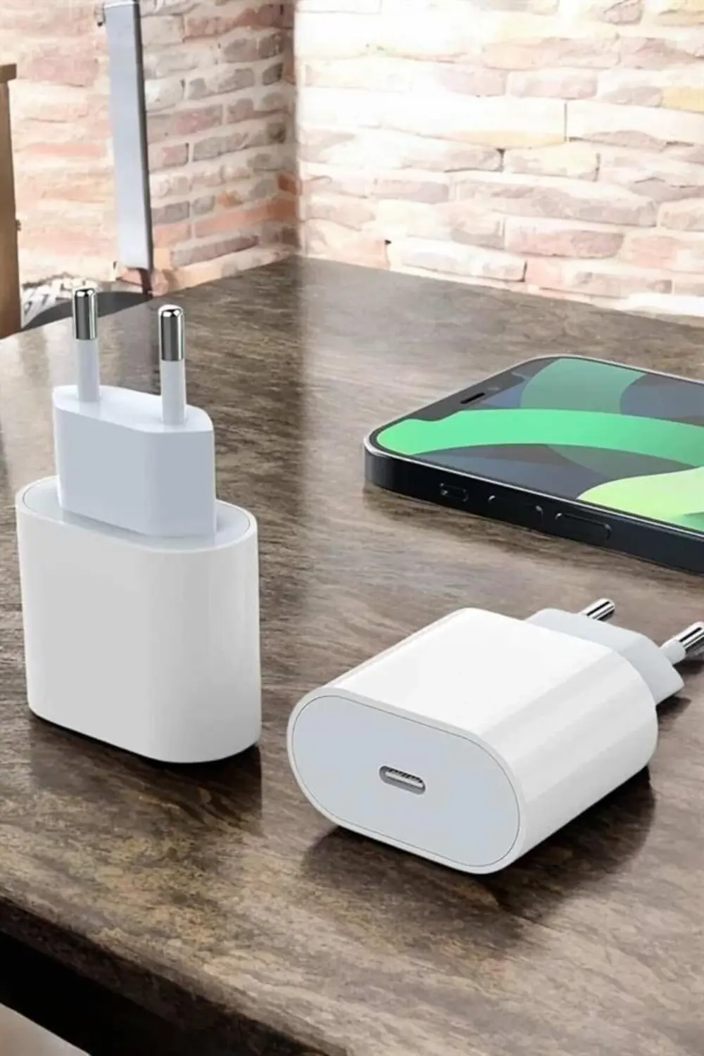 Şarj Aleti İOS 15/15 Pro Max Uyumlu Şarj Adaptörü ve Kablosu