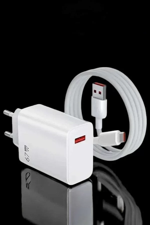 Şarj Aleti Turbo Hızlı 67W Type-C Hızlı Şarj - Lisinya