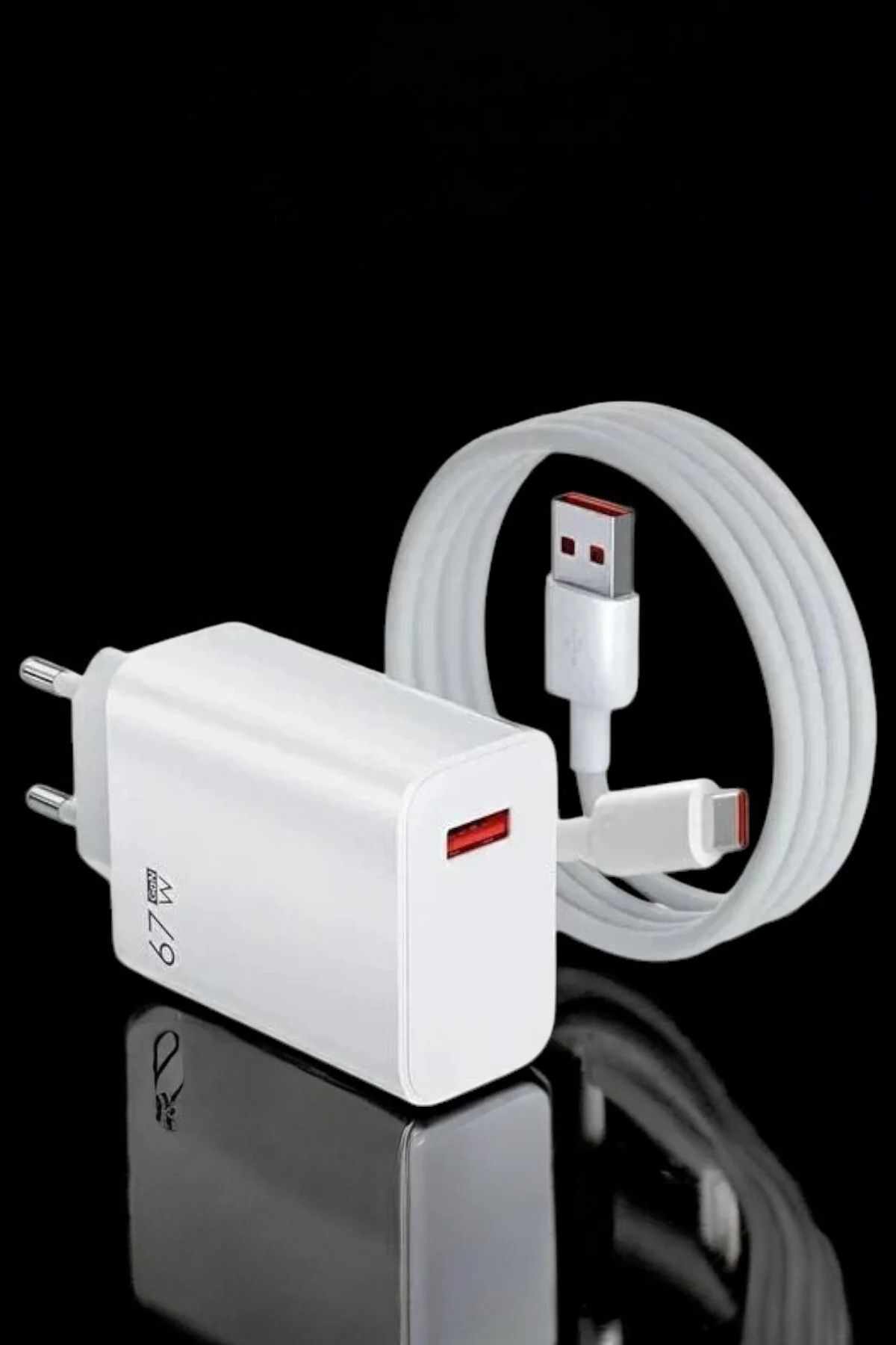 Şarj Aleti Turbo Hızlı 67W Type-C Hızlı Şarj