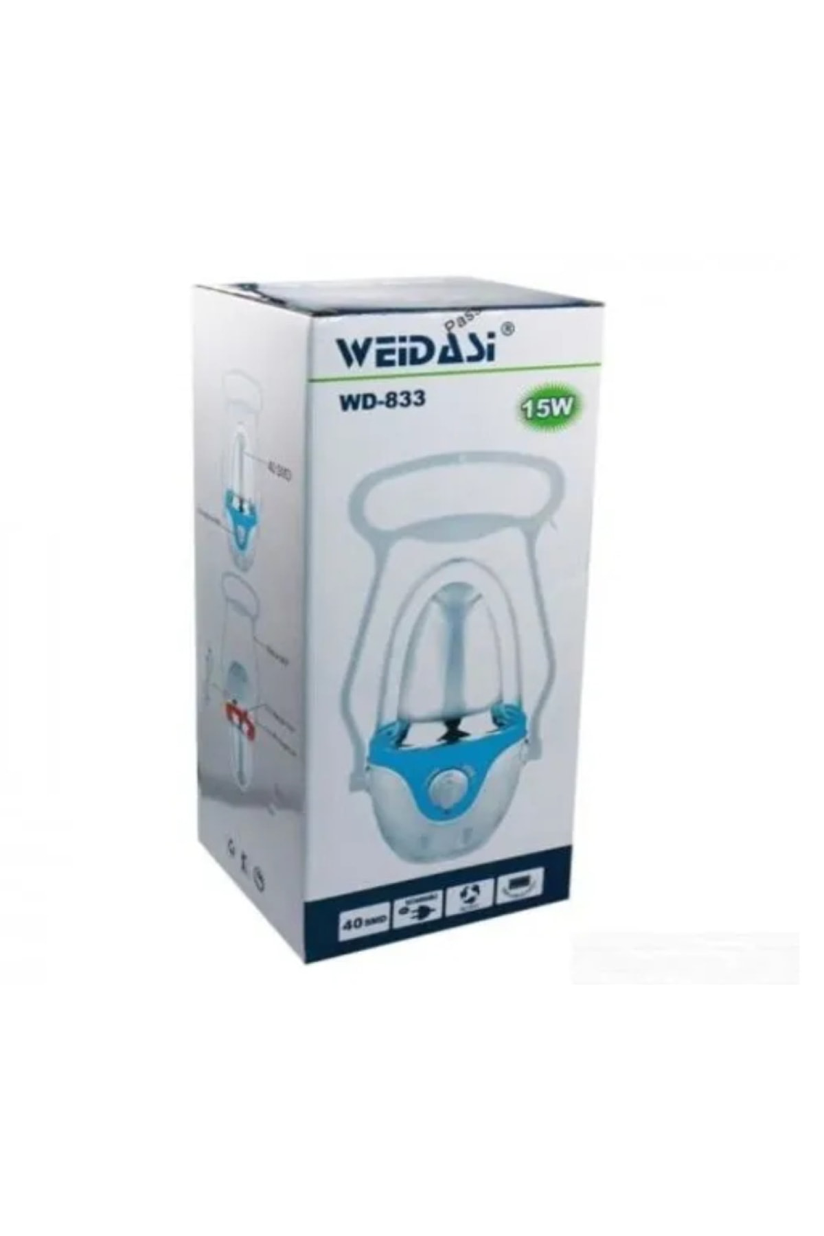 Şarj Edilebilir Işık (wd-833) Mavi