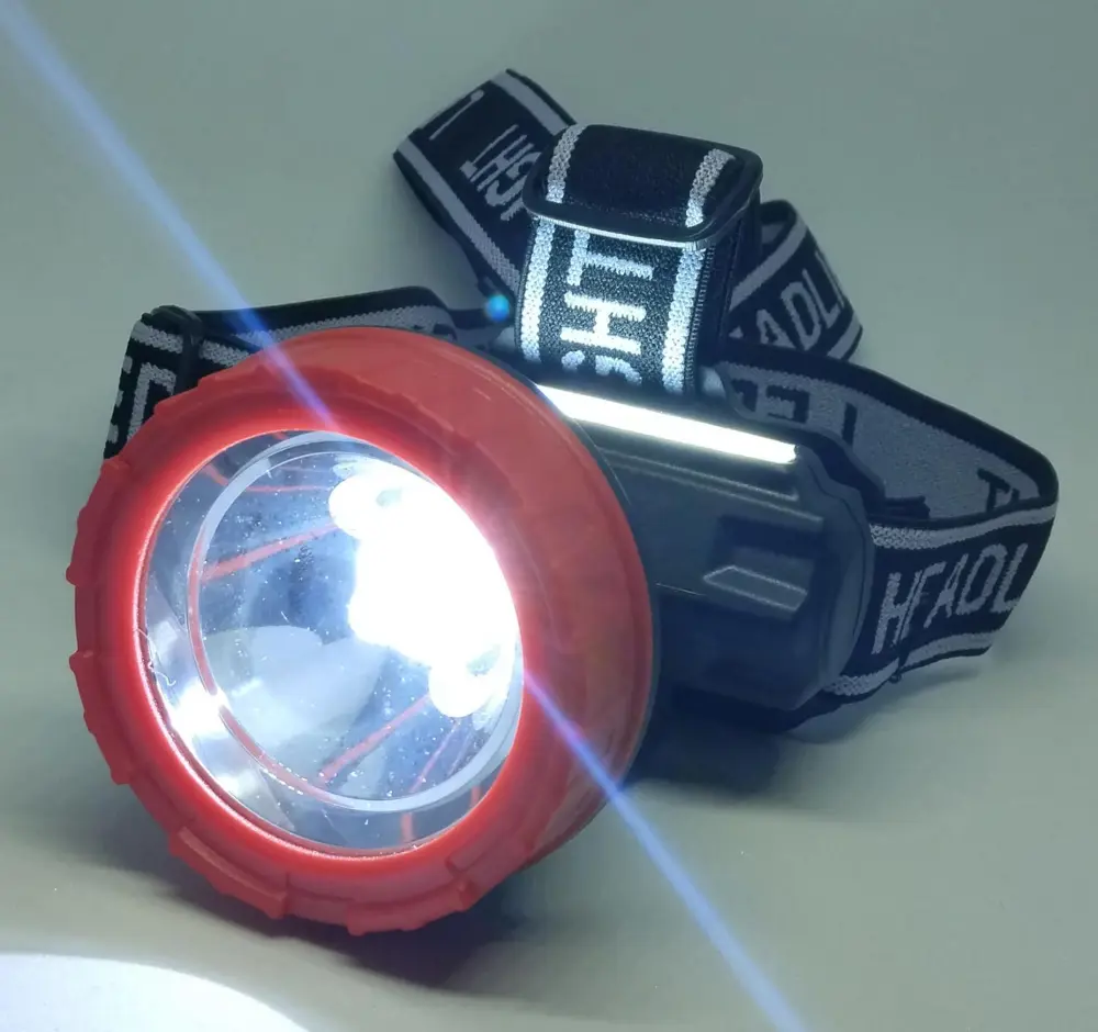 şarj edilebilir kafa lambası