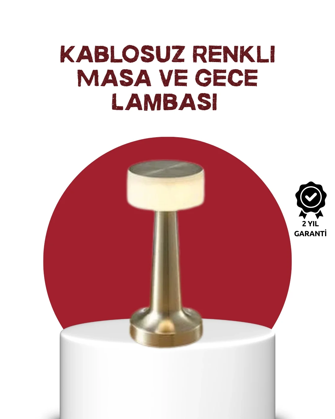Şarj Edilebilir LED Masa Lambası – USB Girişli, Metal Yapı Fiyatı, Yorumları ve Özellikleri