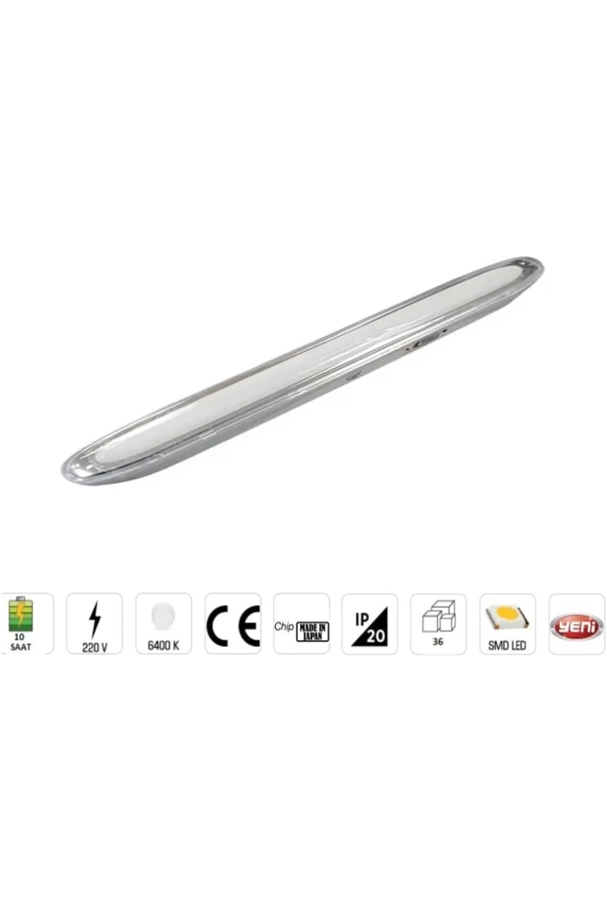 Şarj Edilebilir Ledli Şarjlı Işıldak Cata Tuna 60 Led'li 6 Watt K
