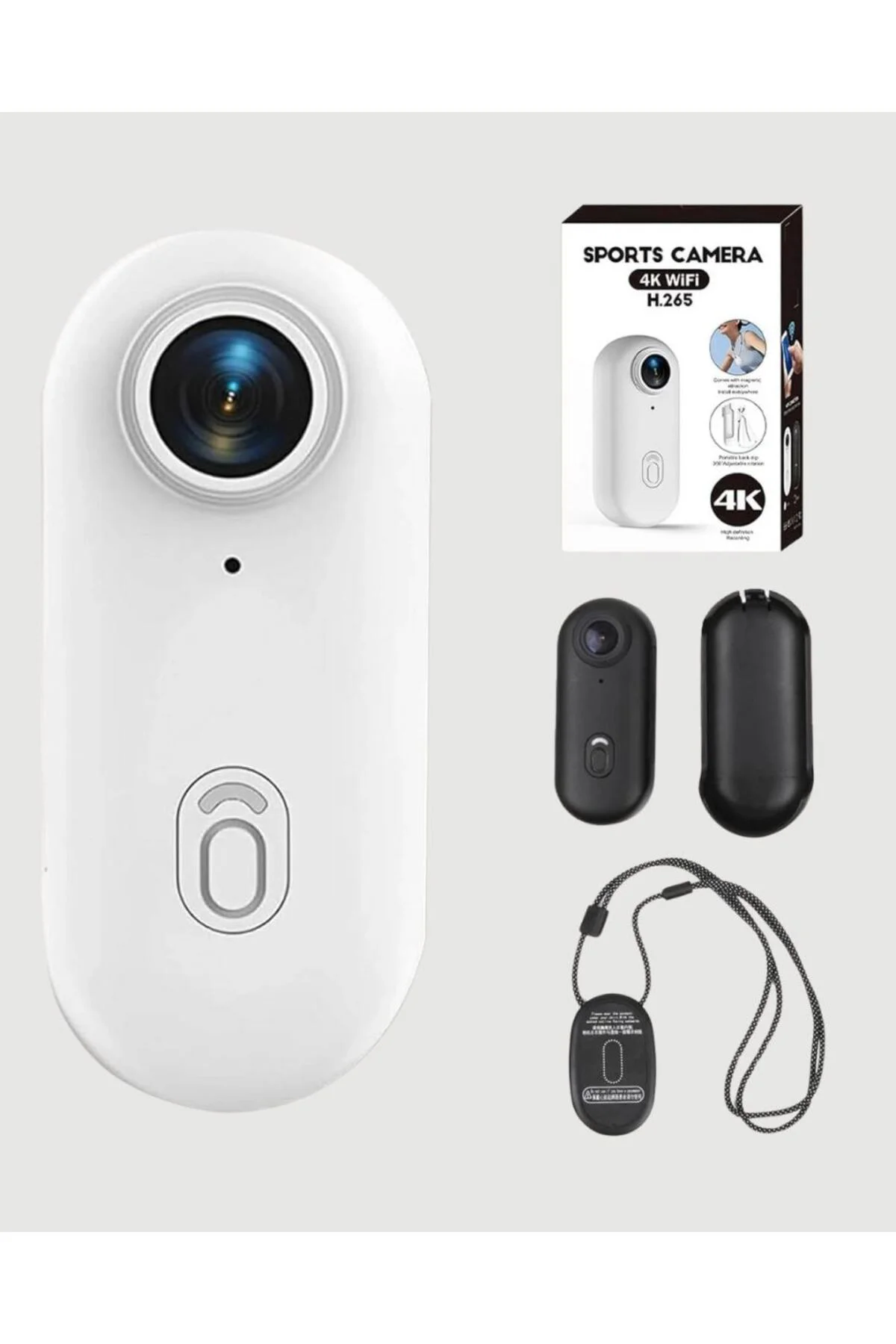 Şarj Edilebilir Uzun Ömürlü Mini Spor Kamera Full Hd Yeni Nesil