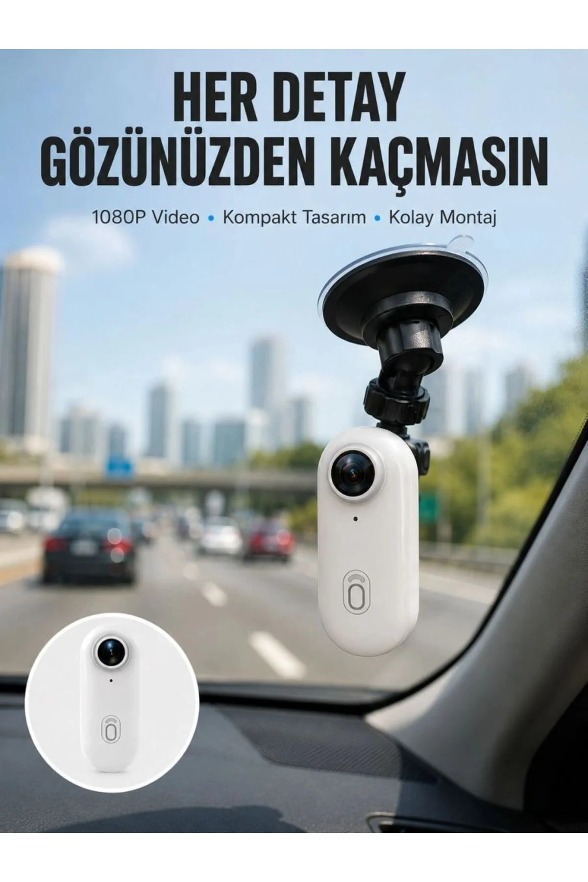 Şarj Edilebilir Uzun Ömürlü Mini Spor Kamera Full Hd Yeni Nesil