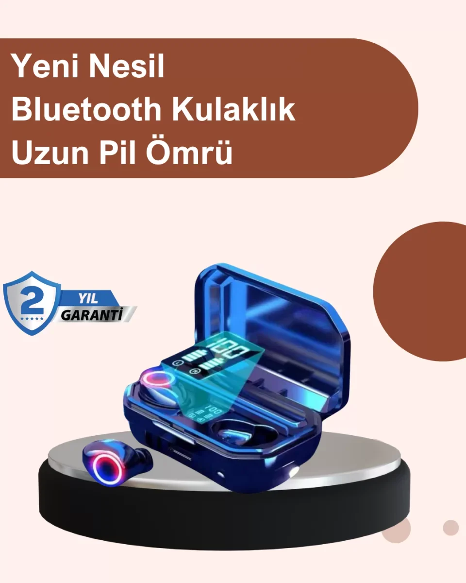 Şarj Kutulu TWS Kulaklık – Otomatik Eşleşme ve Hızlı Şarj - Lisin