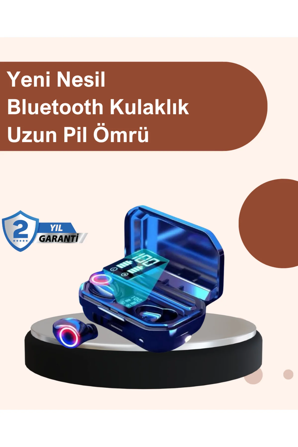 Şarj Kutulu TWS Kulaklık – Otomatik Eşleşme ve Hızlı Şarj