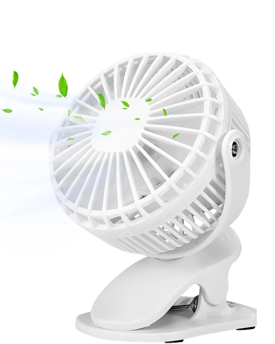 Şarjda ve Fişte Çalışabilen Portatif Mini Fan