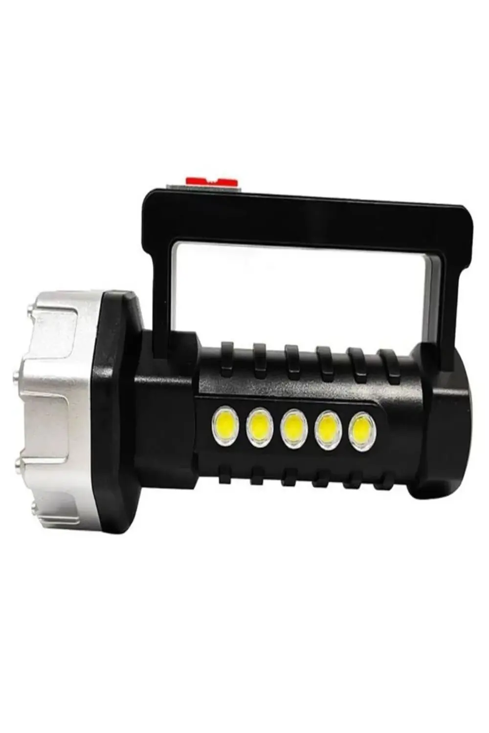 Şarjlı 17 Ledli Ultra Güçlü Profesyonel El Feneri Şarj Göstergeli