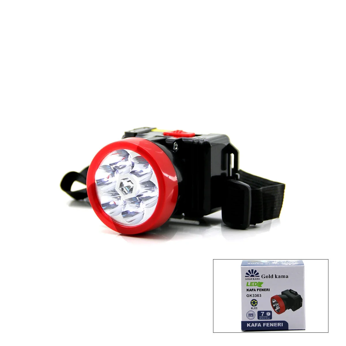 Şarjlı 2w Kafa Lambası Fener 6 Led Fiş Şarjlı Kademe Işık Ayarı Bx40 Fiyatı, Yorumları ve Özellikleri