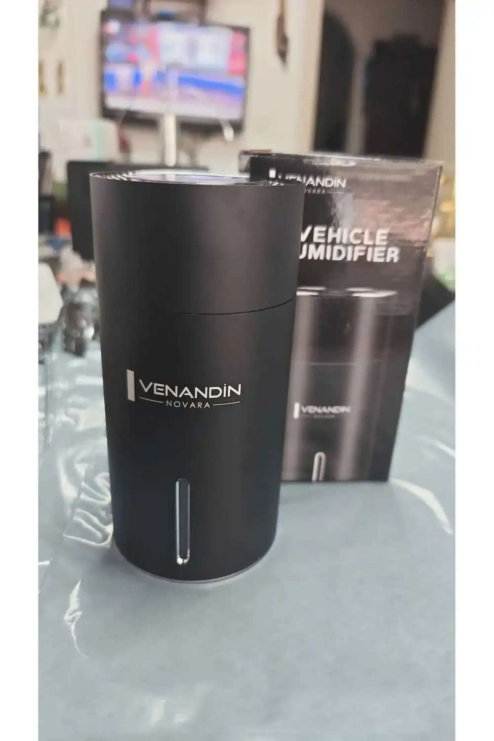 ŞARJLI 300 ml Ulrasonik Hava Nemlendirici Buhar Makinesi Araç İçi