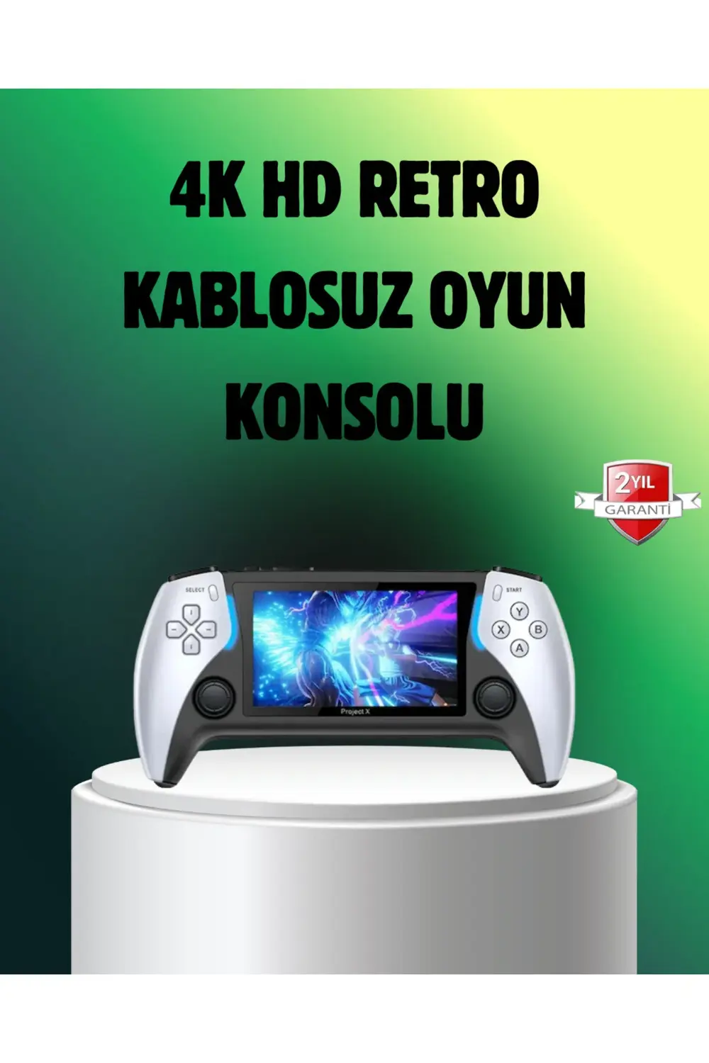 Şarjlı 4 Saat Oyun Süreli TV Bağlantılı Retro Oyun Konsolu