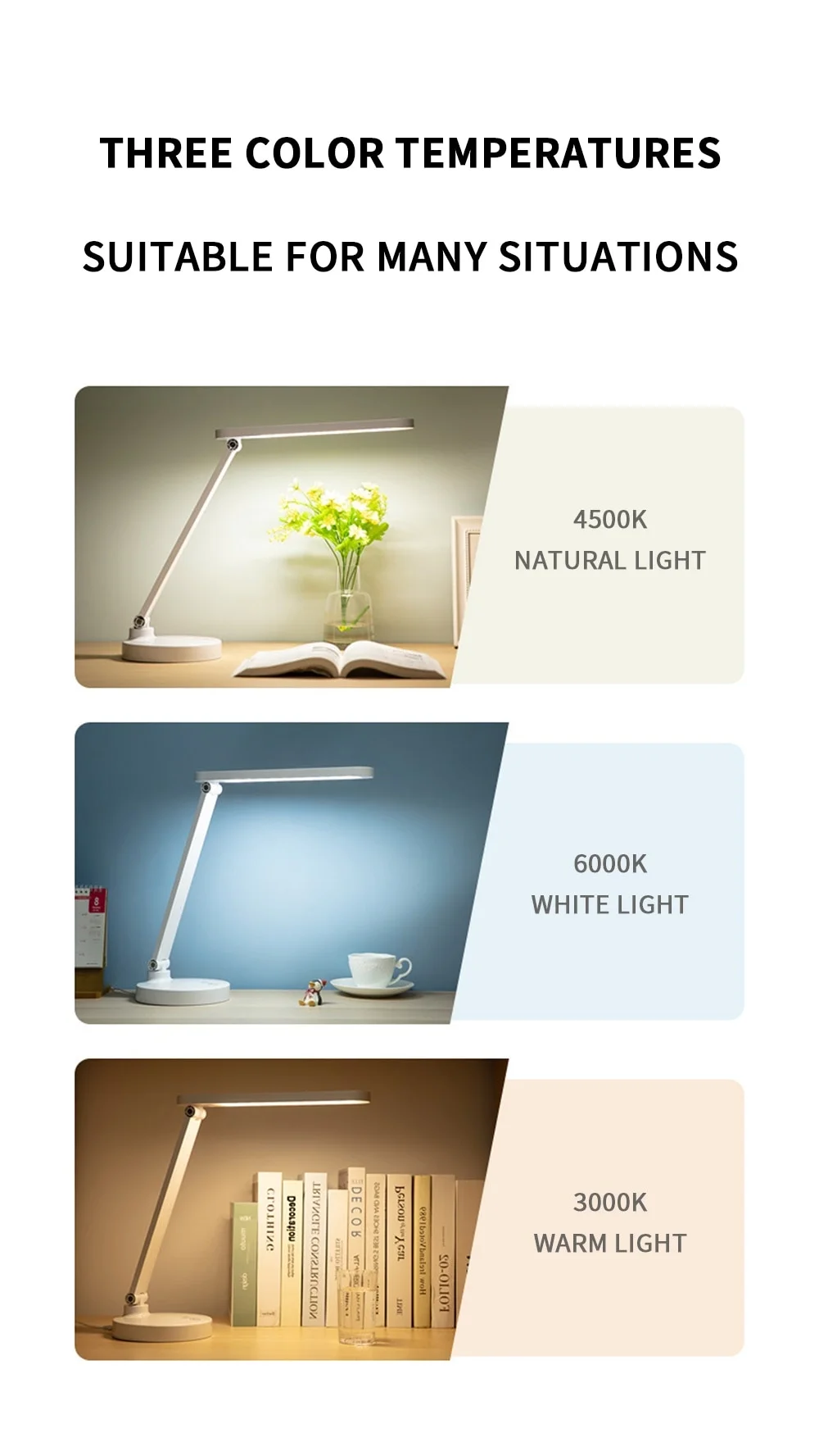 Şarjlı 40 Led Çalışma Okuma Işığı Kademeli Masa Lambası Ayarlanabilir Renk Tonu Ve Parlaklık Ps-1912 Şarjlı 40 Led Çalışma Okuma Işığı Kademeli Masa Lambası Ayarlanabilir Renk Tonu Ve Parlaklık Ps-1912