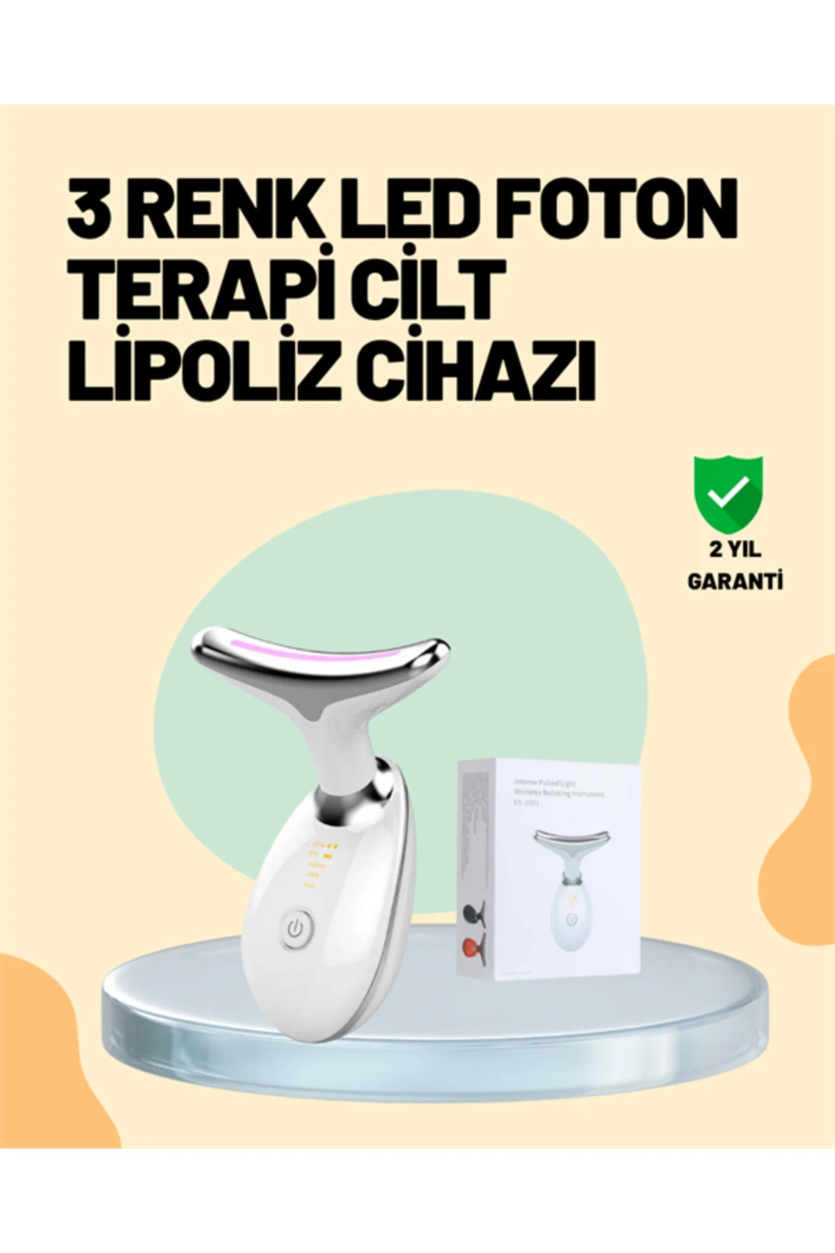 Şarjlı Akıllı Cilt Temizleme ve Nemlendirme Cihazı – 500 mAh, Oto