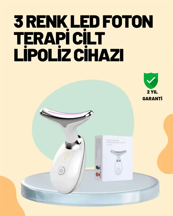 Şarjlı Akıllı Cilt Temizleme ve Nemlendirme Cihazı – 500 mAh, Otomatik Kapanma ve EMS Modlu - Lisinya