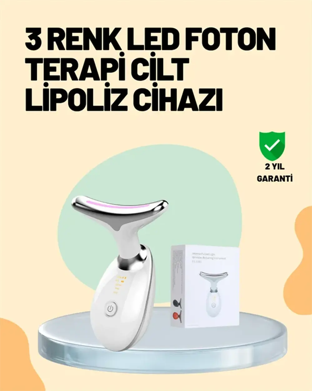 Şarjlı Akıllı Cilt Temizleme ve Nemlendirme Cihazı – 500 mAh, Oto