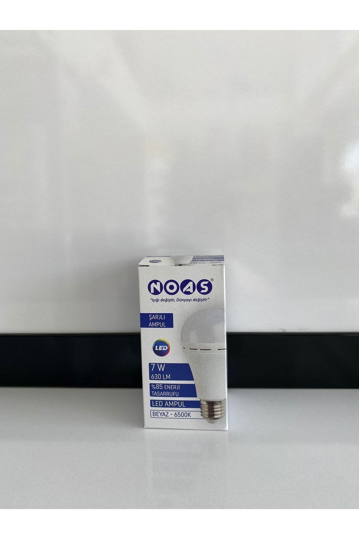 Noas Şarjlı Ampul (Beyaz 6500K)