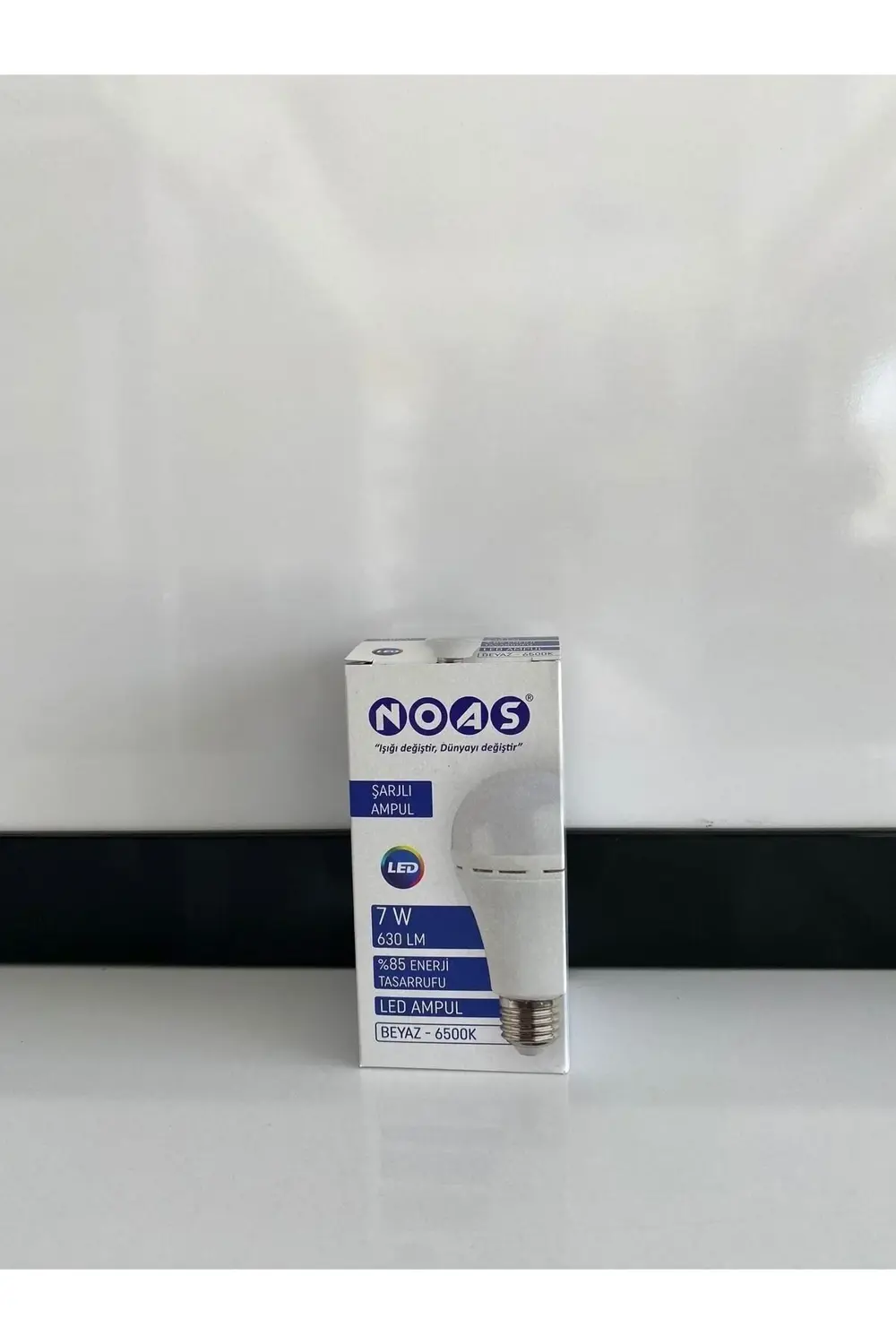 Noas Şarjlı Ampul (Beyaz 6500K)