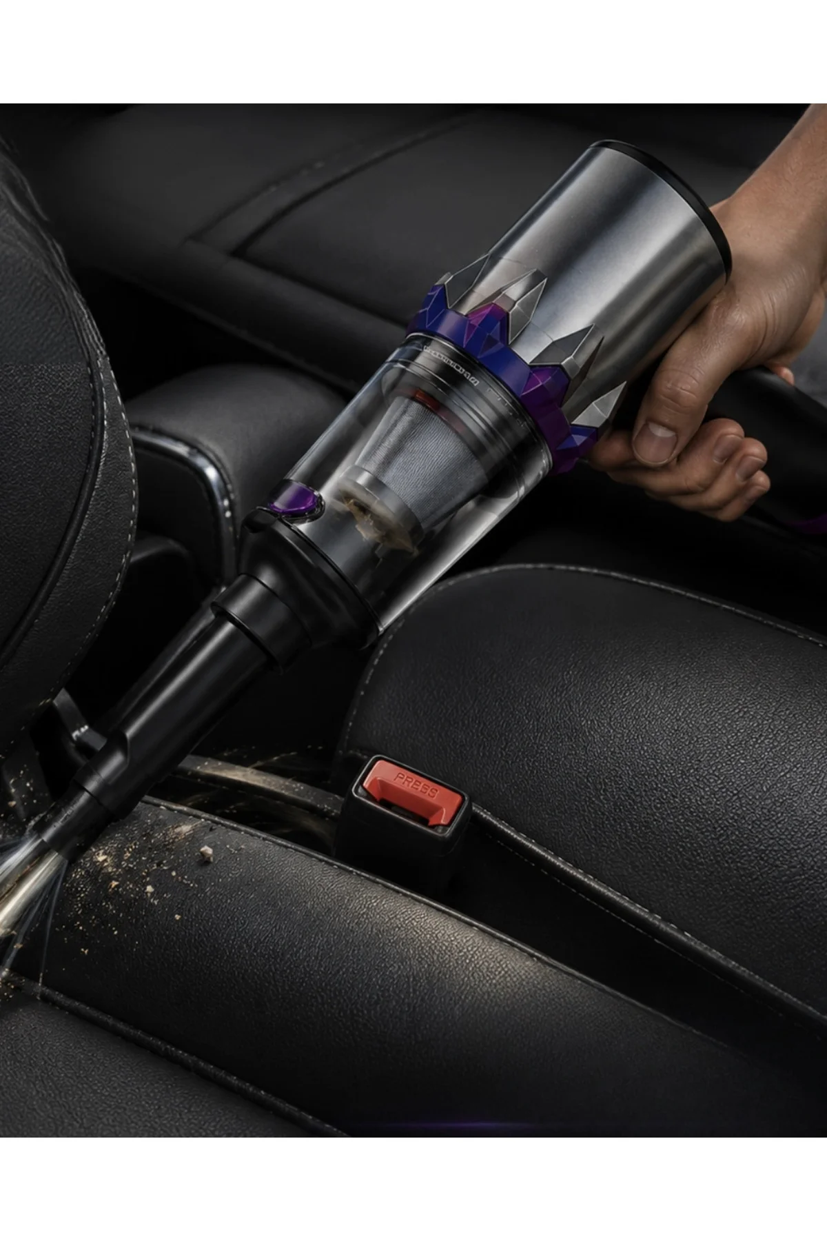 Şarjlı Araç Süpürgesi 22.000 Pa Turbo Güçlü Metal Hepa Filtreli O