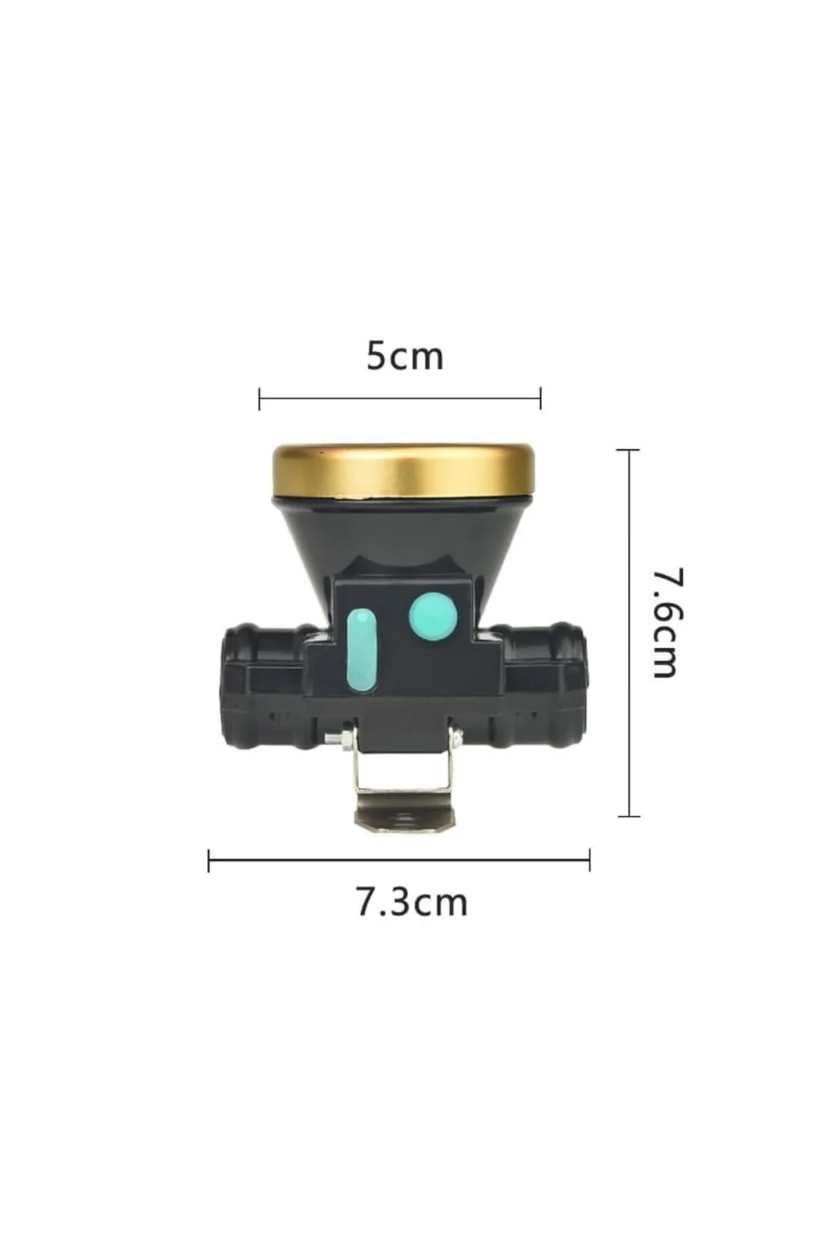 ŞARJLI BARET LAMBASI OSL LED WATTON WT-065 Siyah